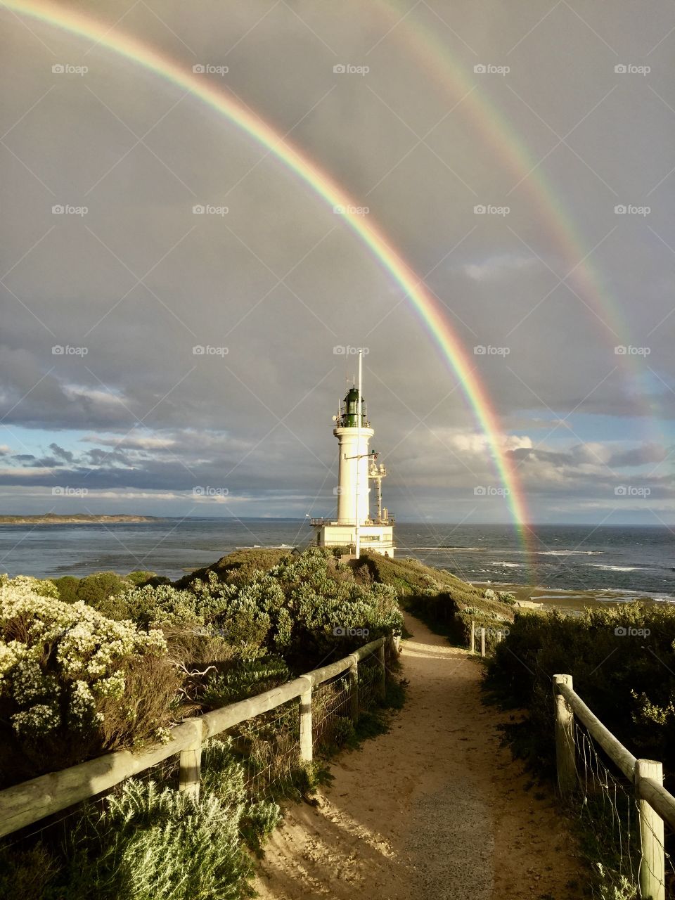 Lighthouse Rainbow 