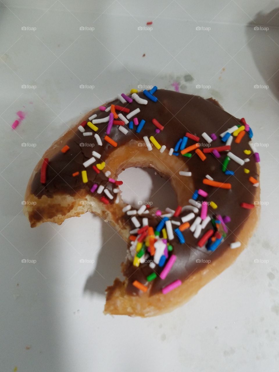 Chocolate, Food, Sweet, No Person, Doughnut