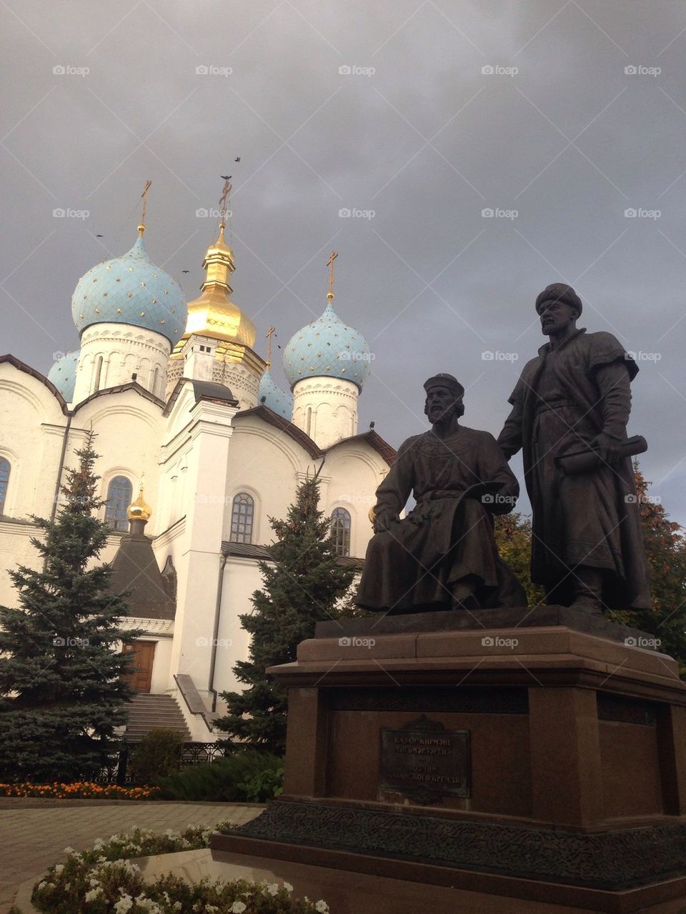 Monument in Kazan kremlin