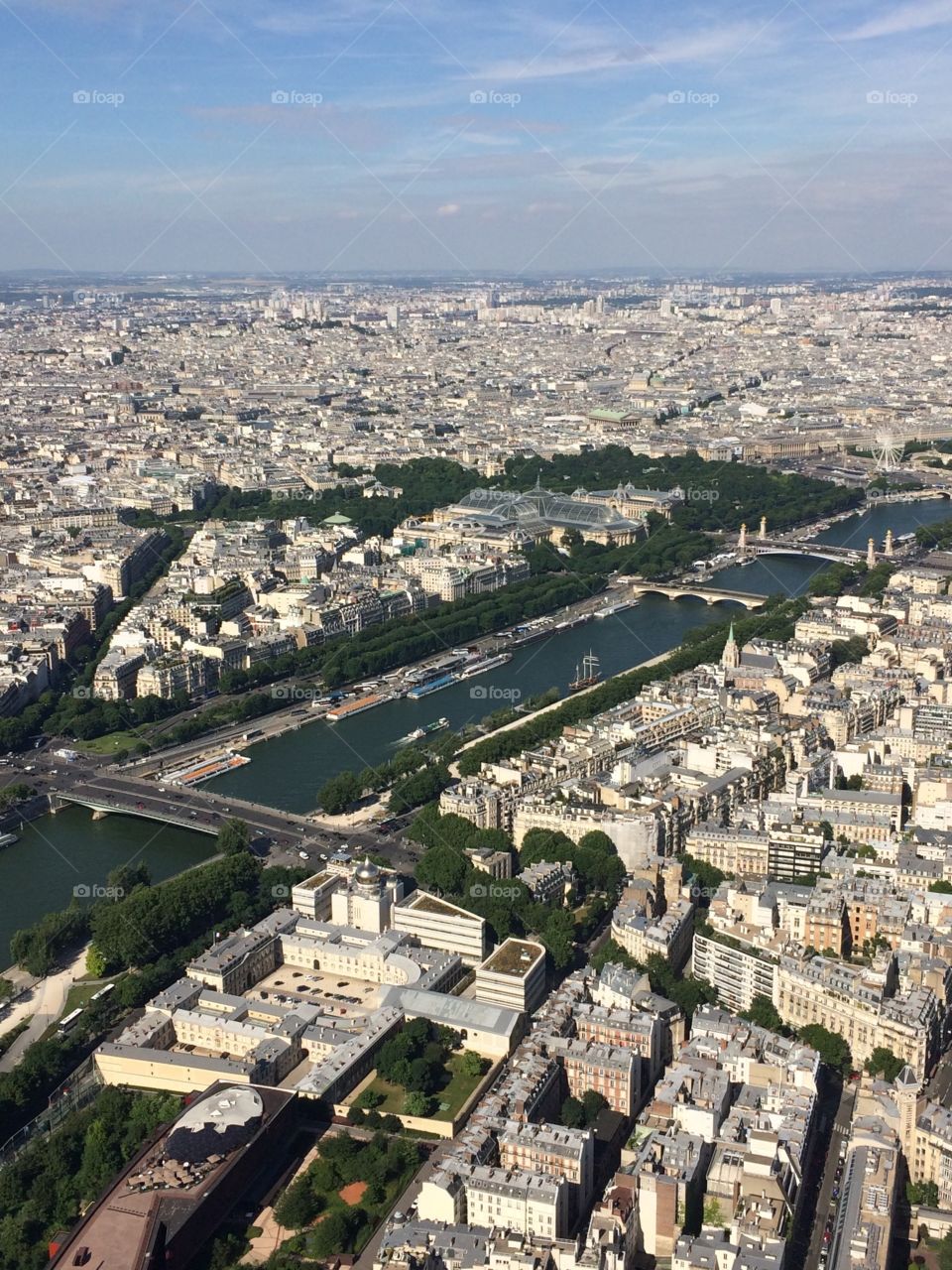 View from the Eiffel Tower 