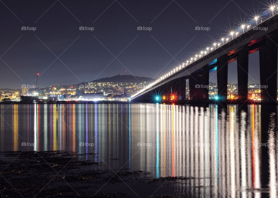 Scottish landscape of Dundee City