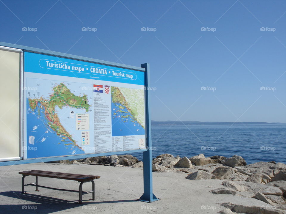 Croatian Tourist Map