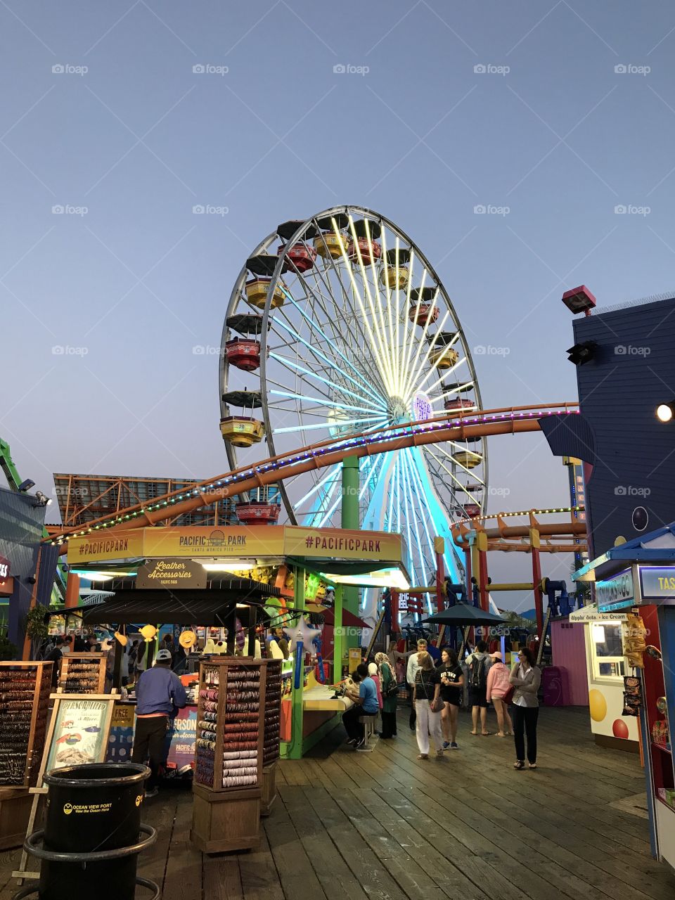 Funny moment in Santa Monica 