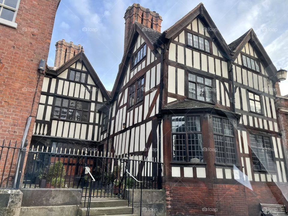 Shropshire black and white buildings 