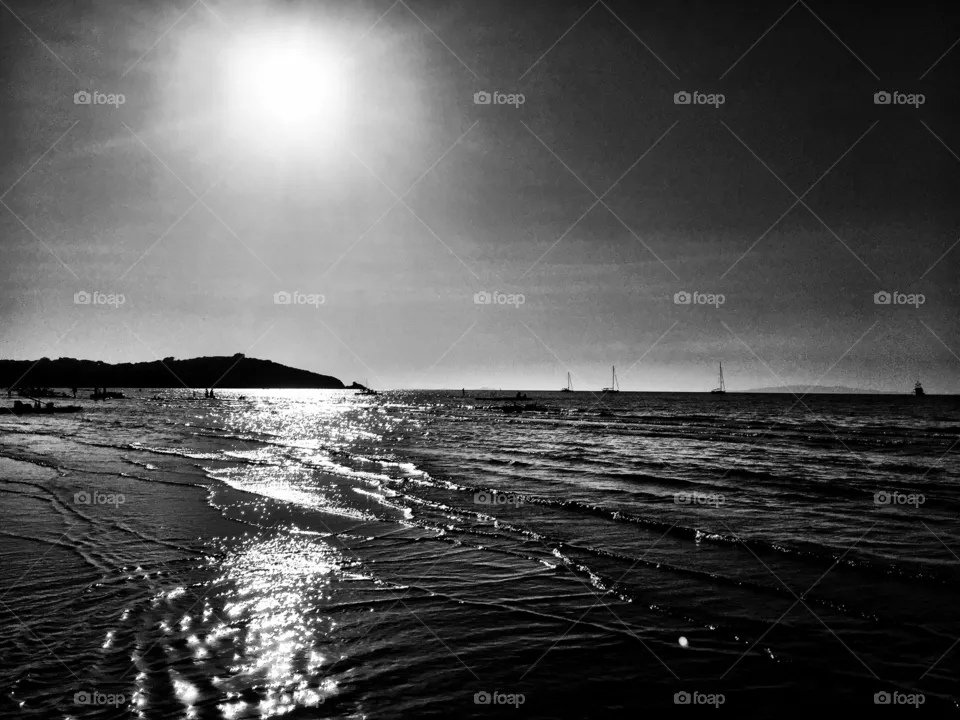 Sun on the beach