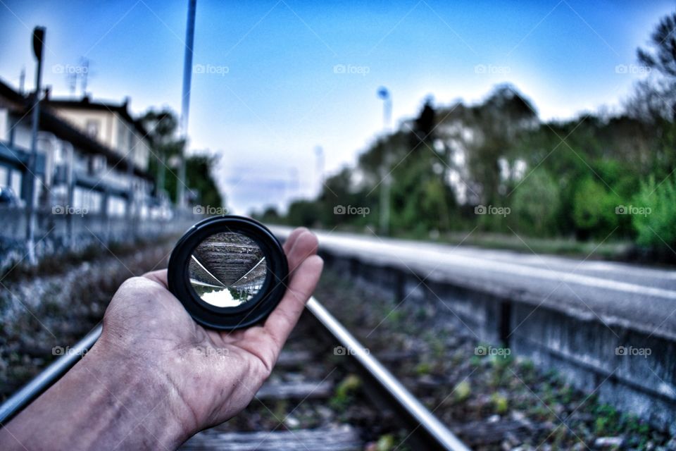 dieses Gefühl wenn man auf einer Gleise steht unbeschreiblich