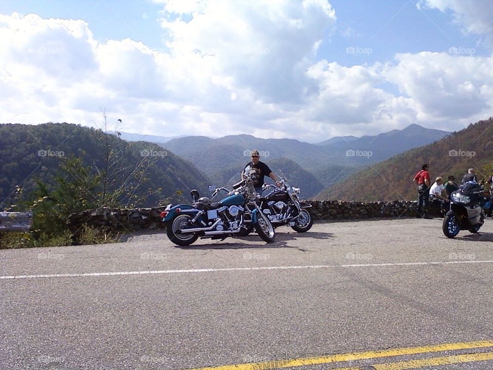 Riding in the Blue Ridge