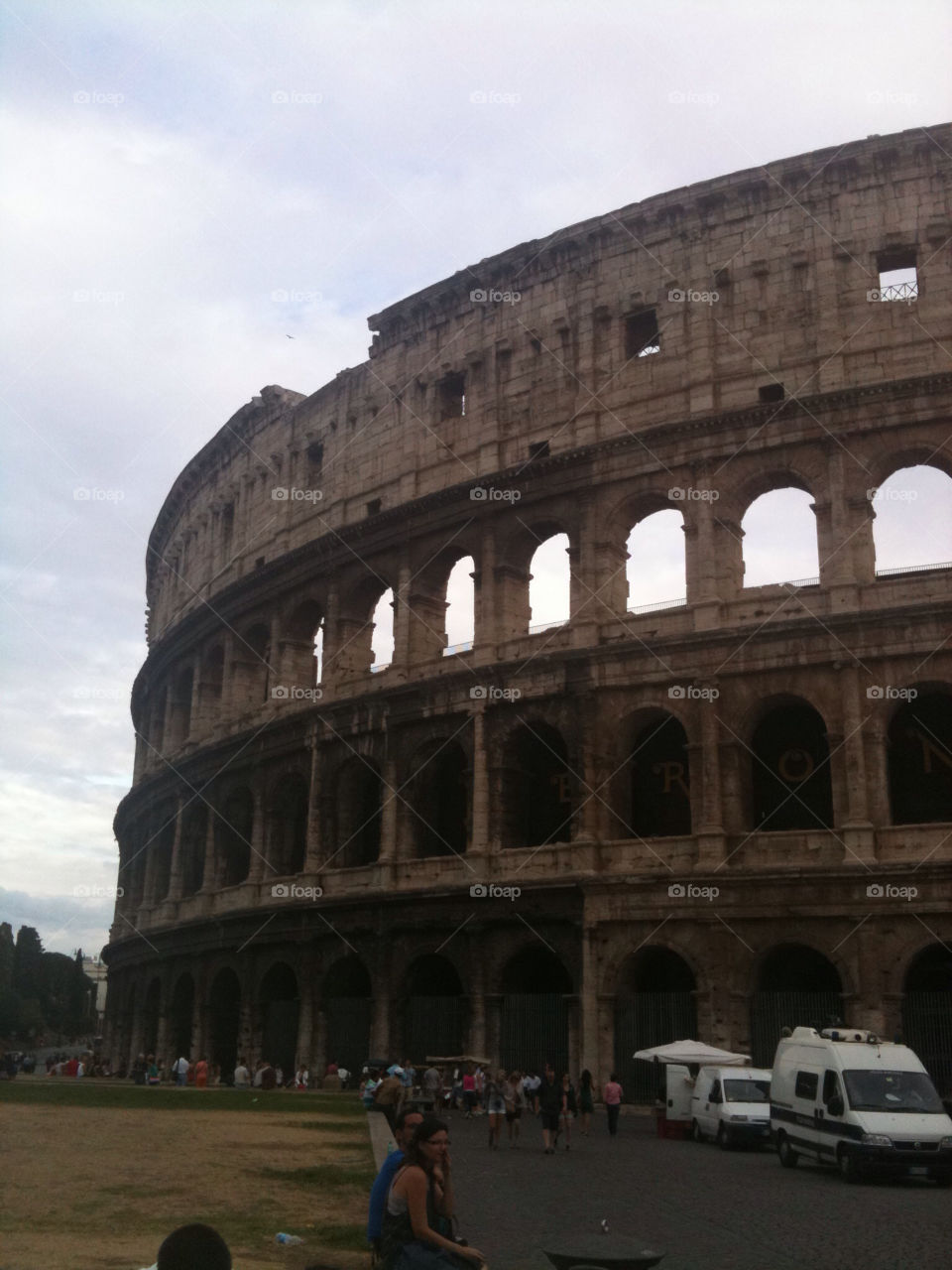 italy rome colosseum province of rome by mos2566
