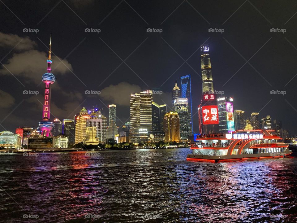 Shanghai night view