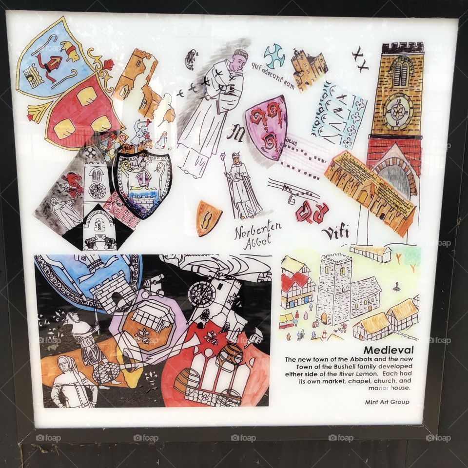 The children who created this set of artistry focus Medieval times.