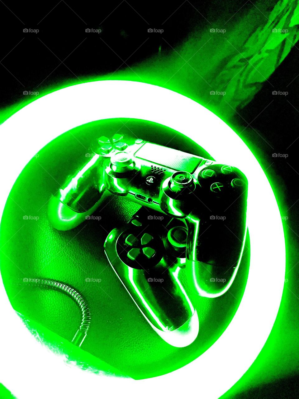 Gaming is always fun with cool lighting. 