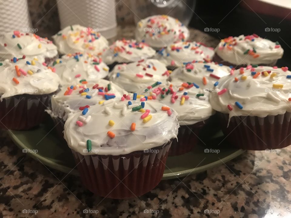 Made Red Velvet CupCakes and my family loved them 