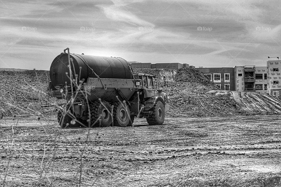 Volvo Extreme Truck, with big big load. Volvo Extreme Truck, with big big load