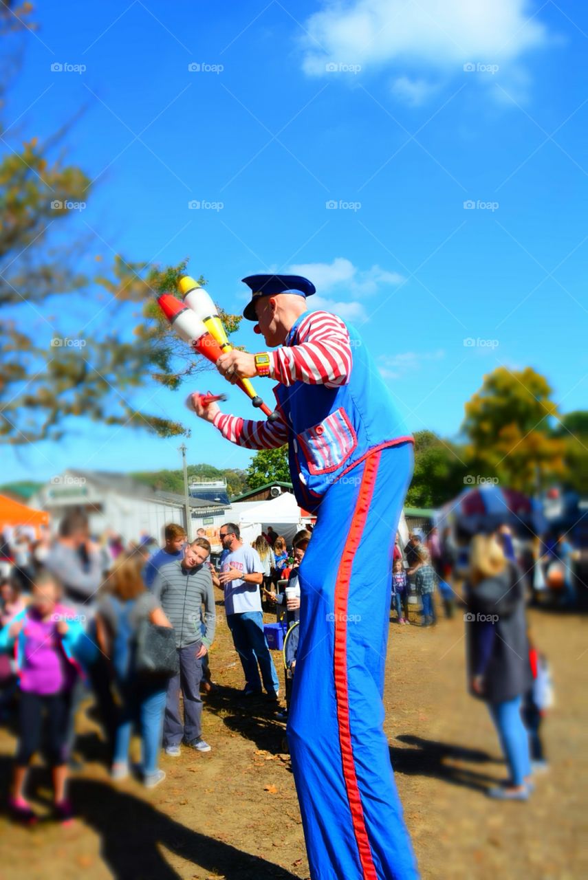 Clown at the Orchard