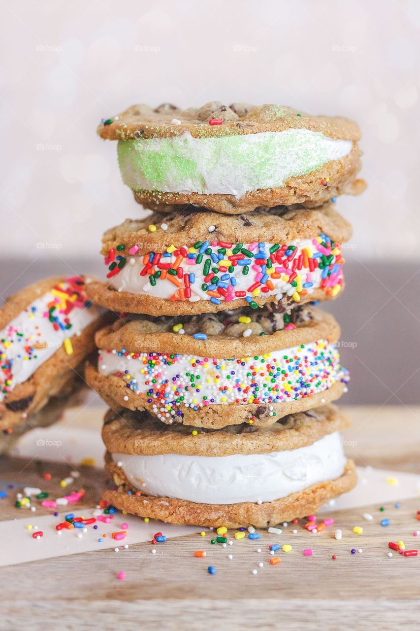 Ice cream sandwiches