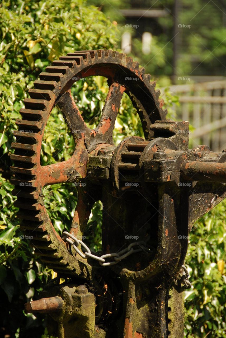 Dobbs Weir Sluice . Sluice Gate Mechanism
