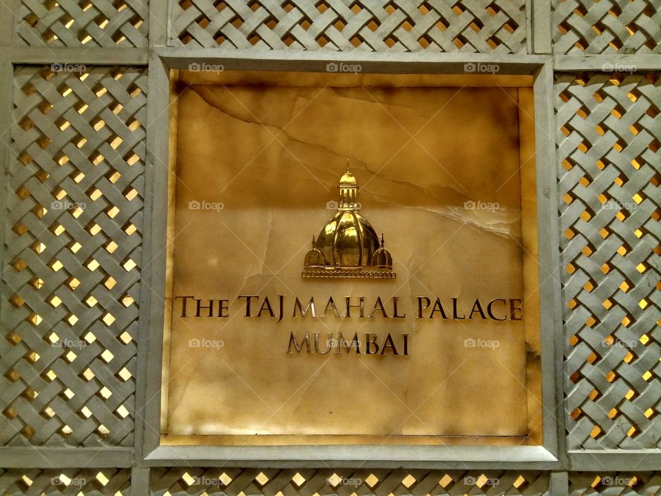 the Taj Mahal hotel