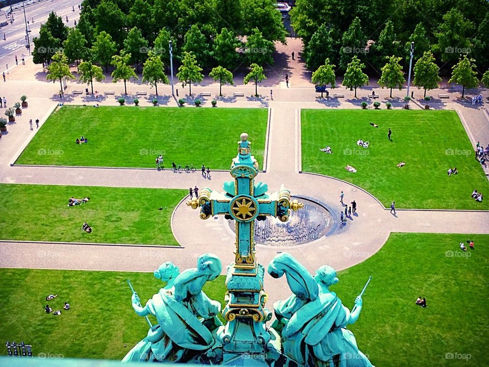 View from the top . Berliner Dom- Berlin, Germany. May 2014 study abroad.