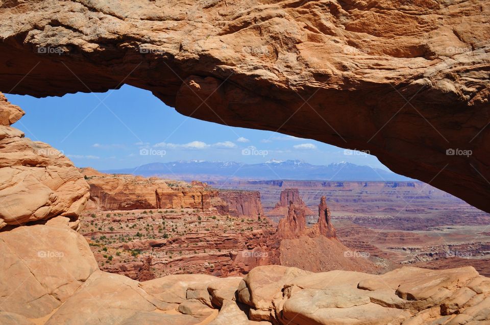 Mesa arch in Canyonlands national park, Utah