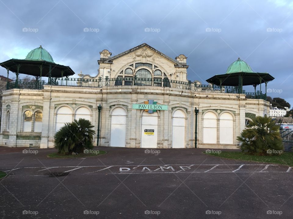 Pavilion Theatre, Torquay so sad empty for years, what next for this once vibrant theatre.
