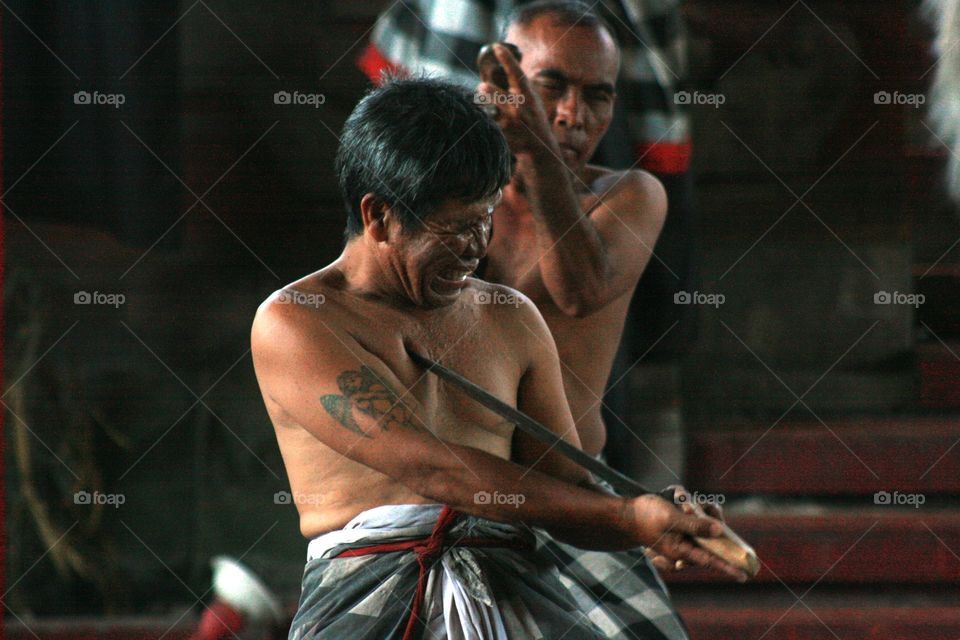 barong dance, bali, indonesia