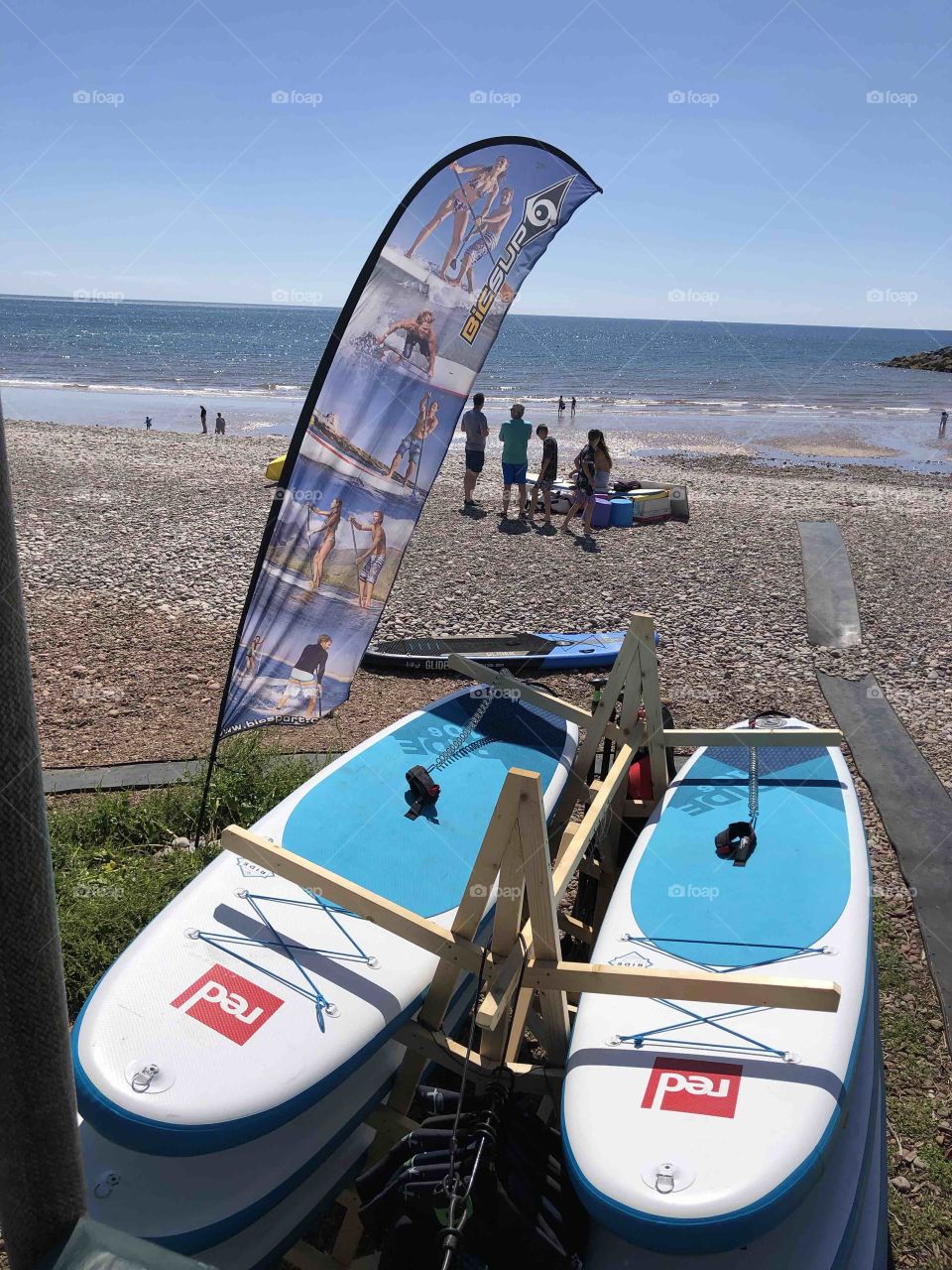 Busy days at the beach now that the UK has summertime.