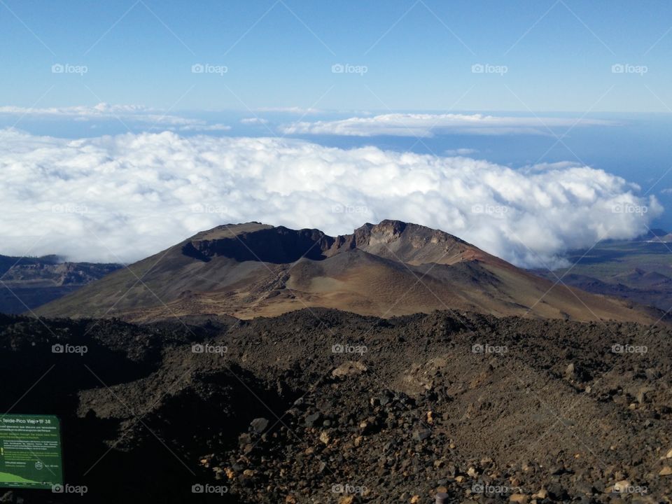 Crater in Tenerife