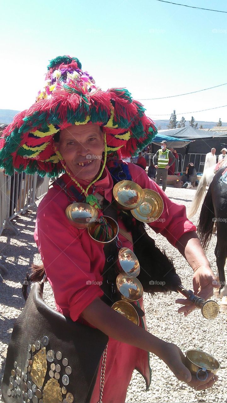 Water seller in morocco.