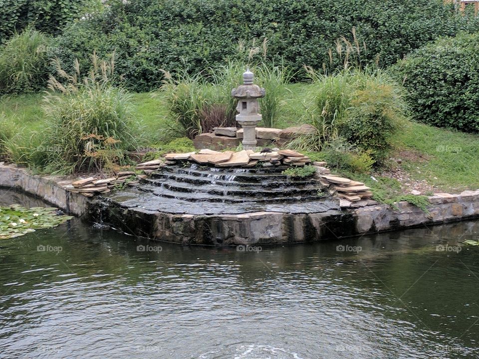 Japanese water fountain