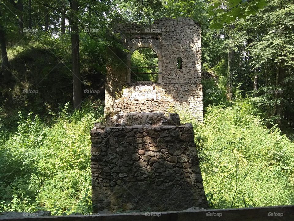 ruins castel