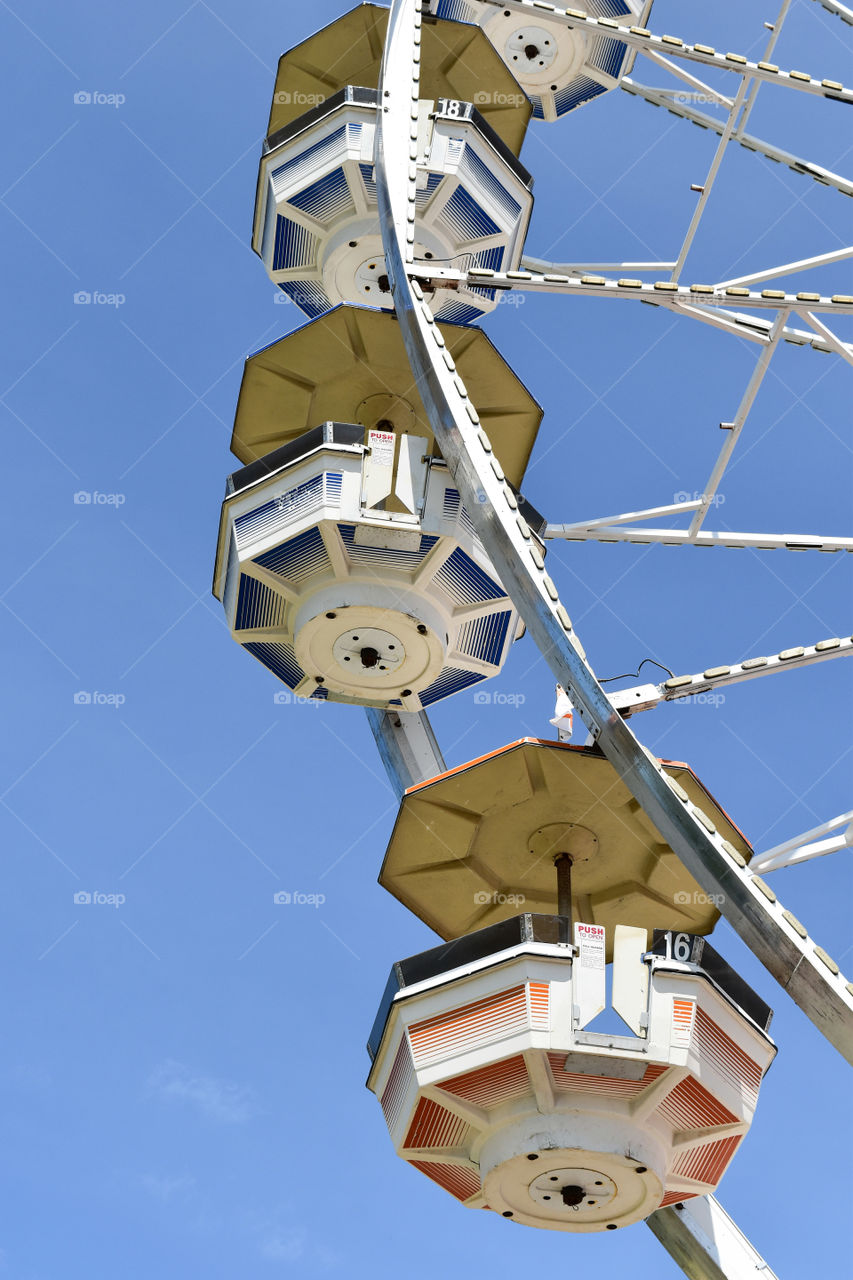 Ferris wheel at the state or county fair