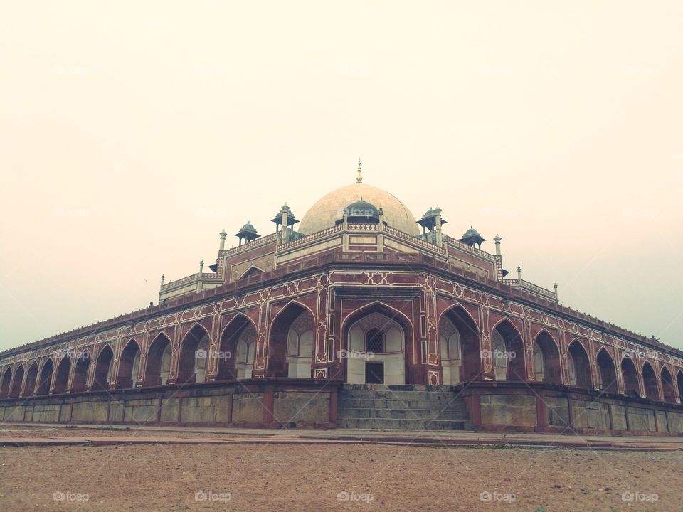 humayun's tomb, delhi, india