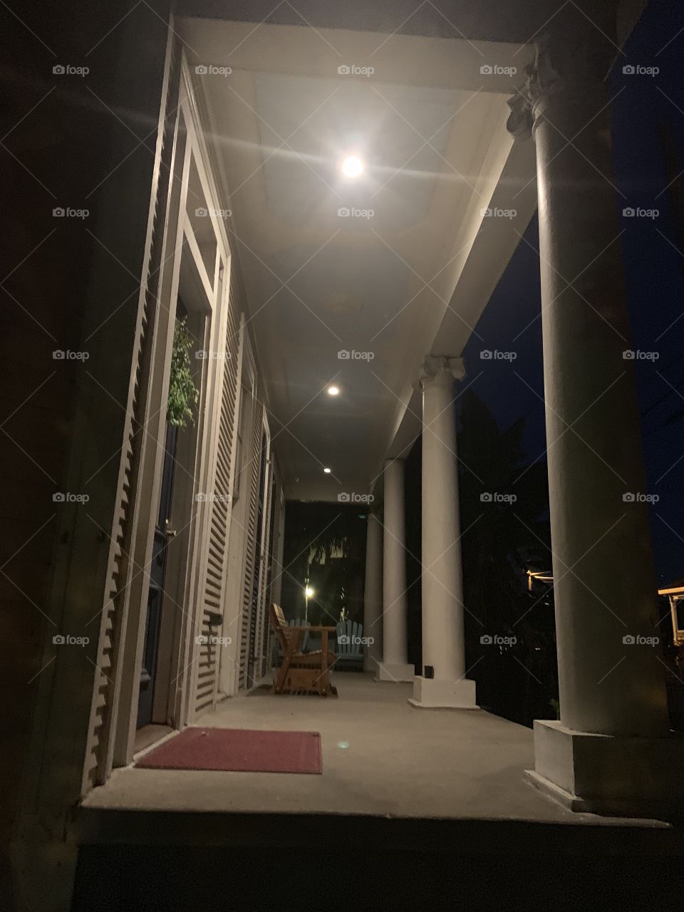 Porch perspective 
