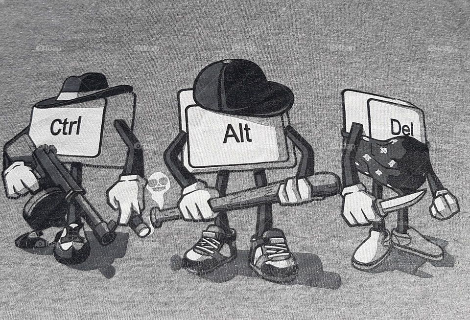 Ctrl, Alt, Del :)