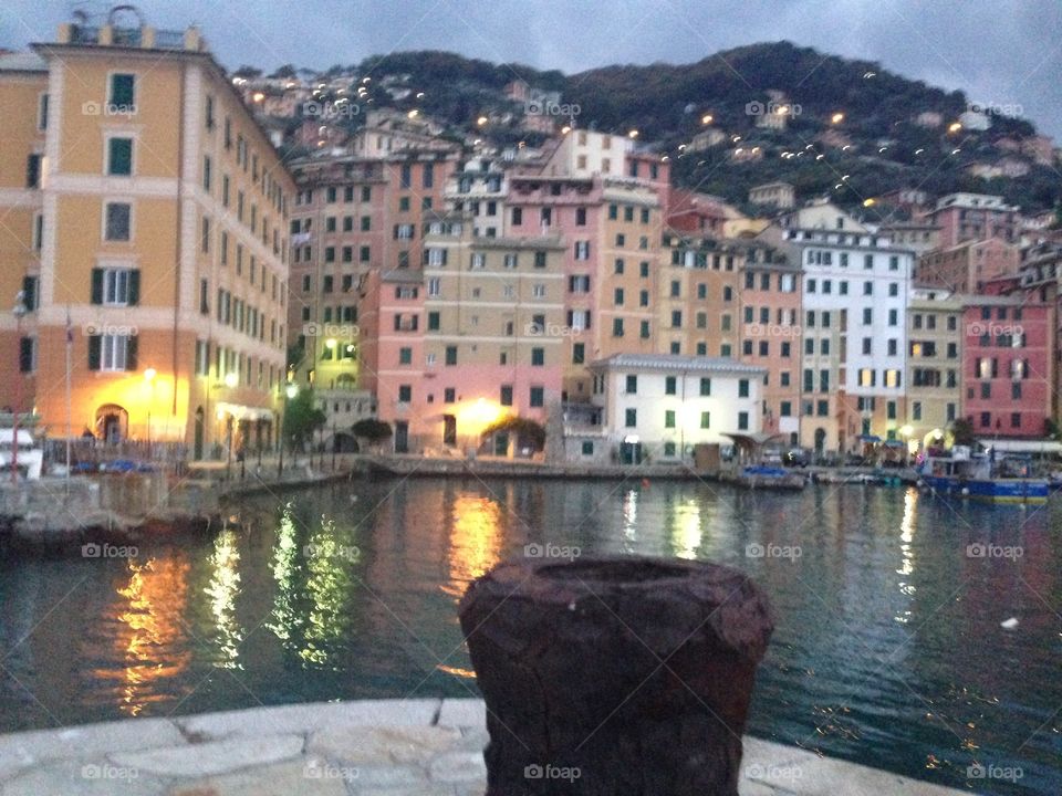 Camogli Liguria Italia porto