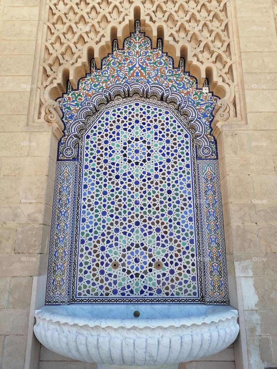 Moroccan fountain