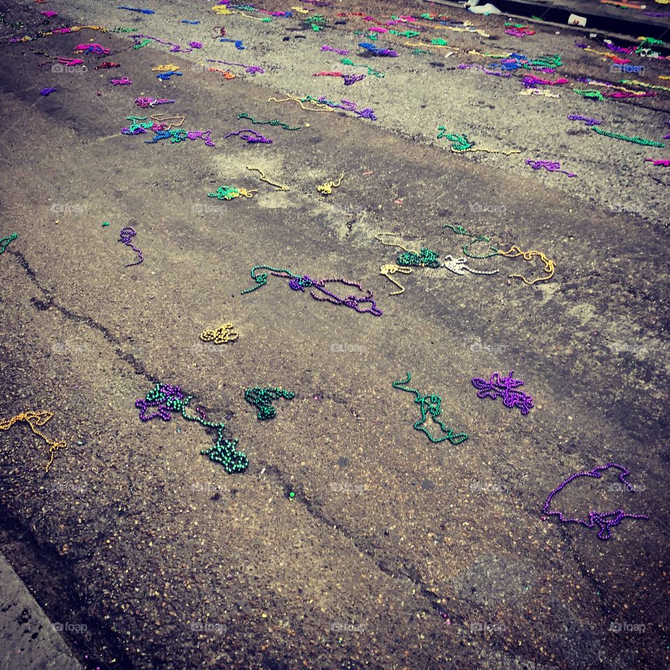 Remnants of Mardi Gras