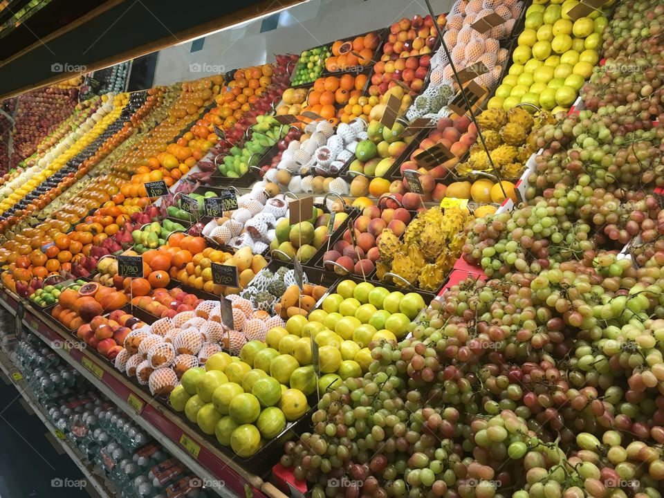 Frutas diversas do Brasil