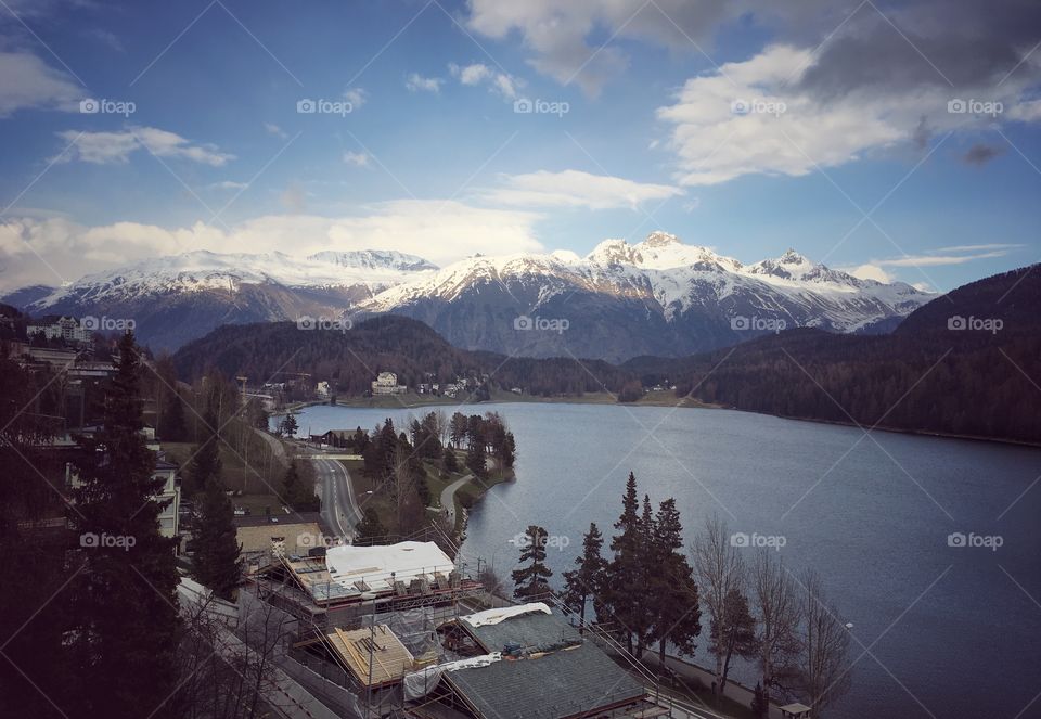 Saint Moritz view 