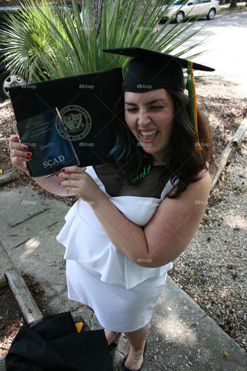 Graduation from Savannah College of Art and Design