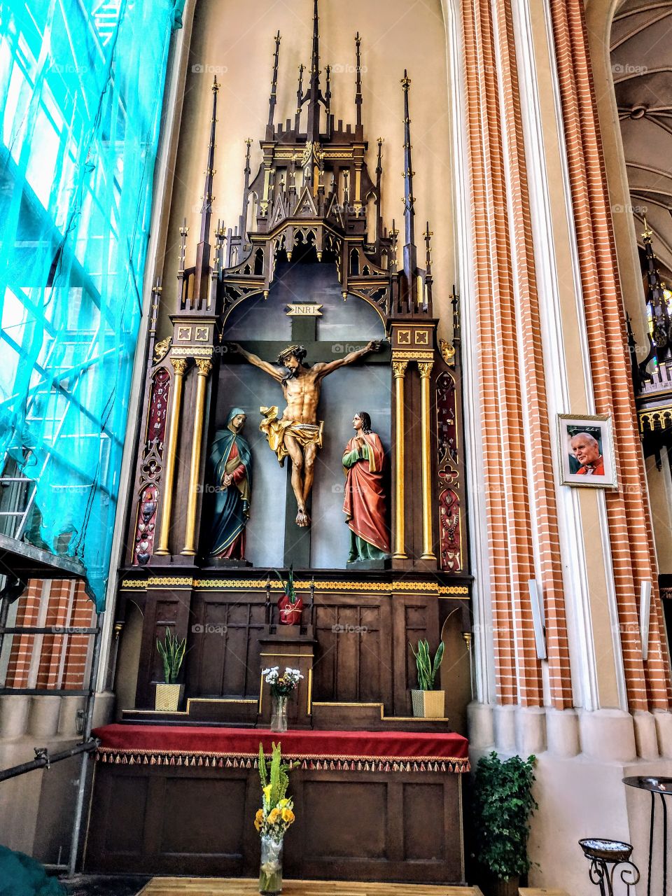 At the Crucifixion. (Lithuania, Druskininkai, July, 2019).