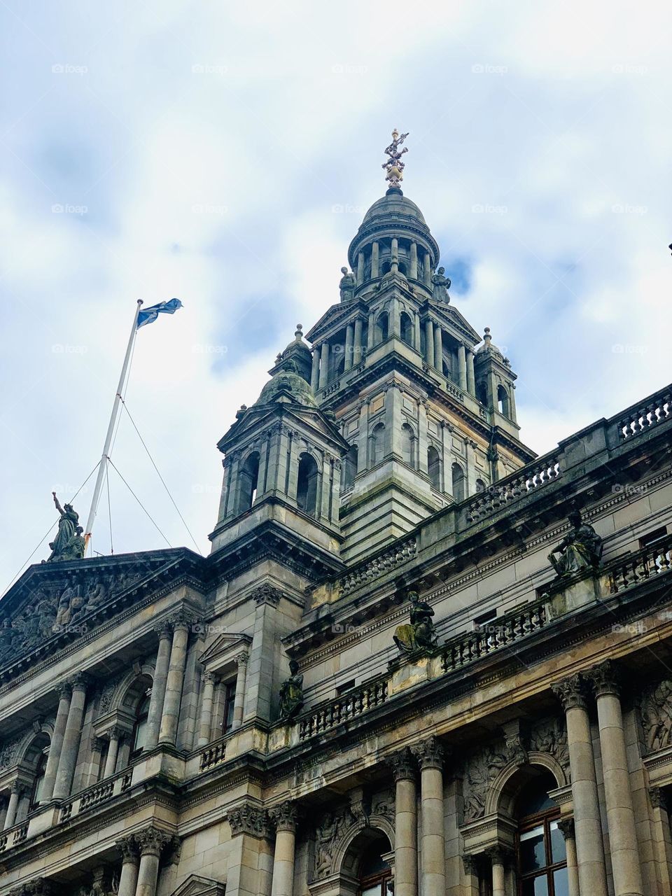 Old architecture in Glasgow 