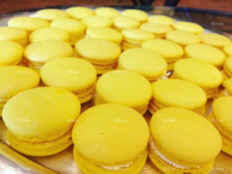 #macaron #dessert #yellow #yummy #dilicious #sweet #layer