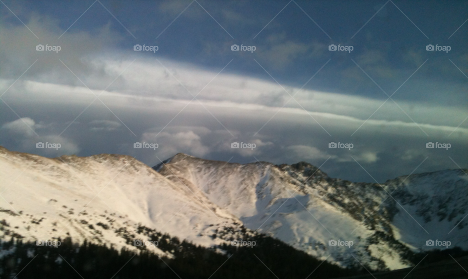 sky clouds mountains ski by sadie.collins