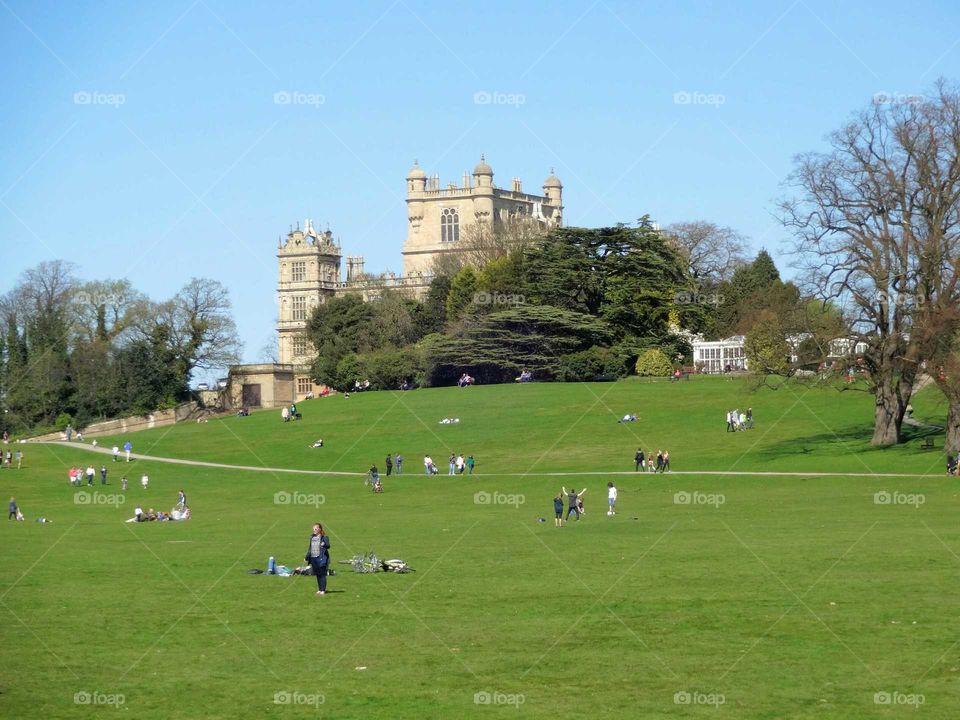 Castle in Nottingham, England