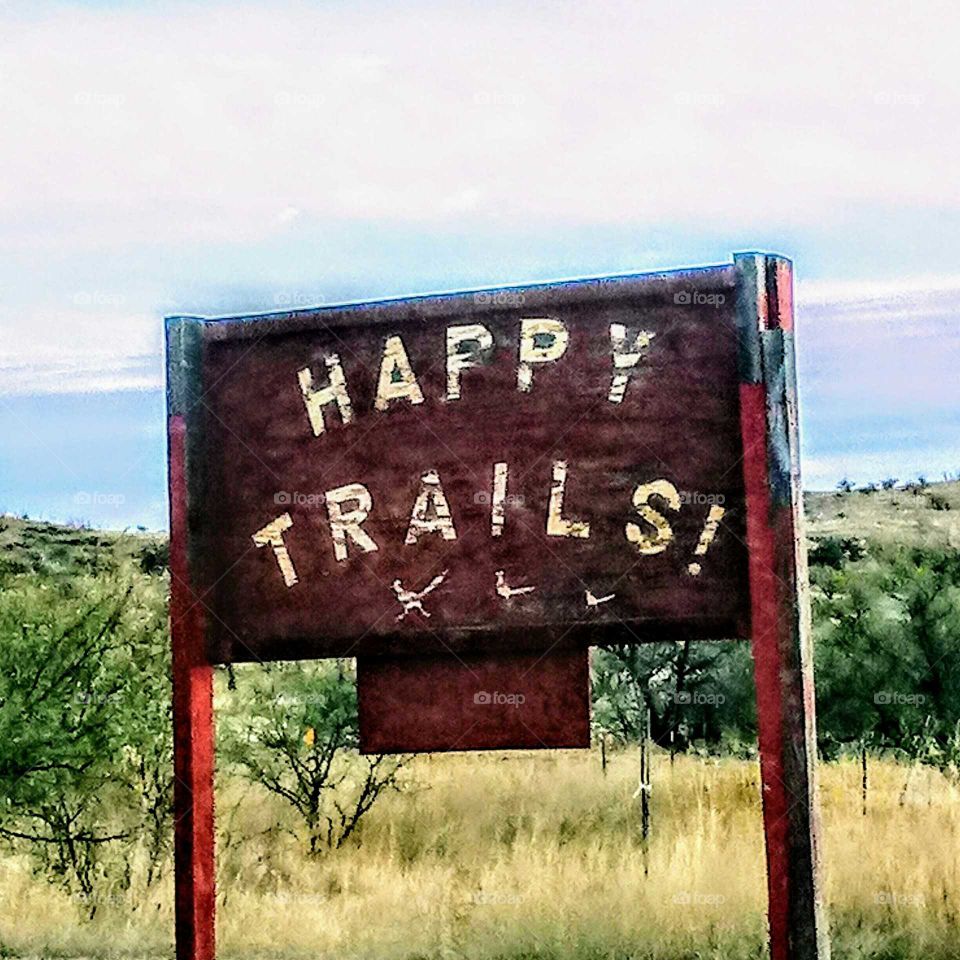 HAPPY TRAILS