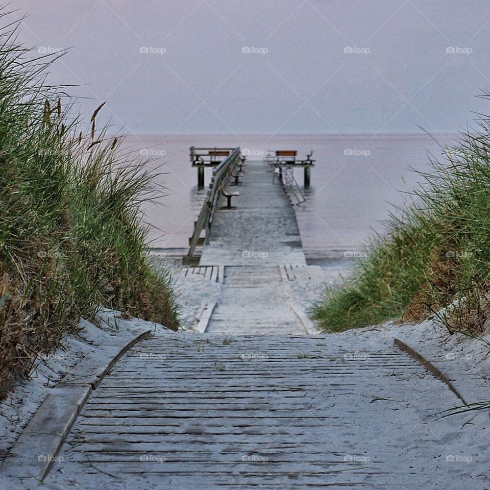 Solitude on the beach