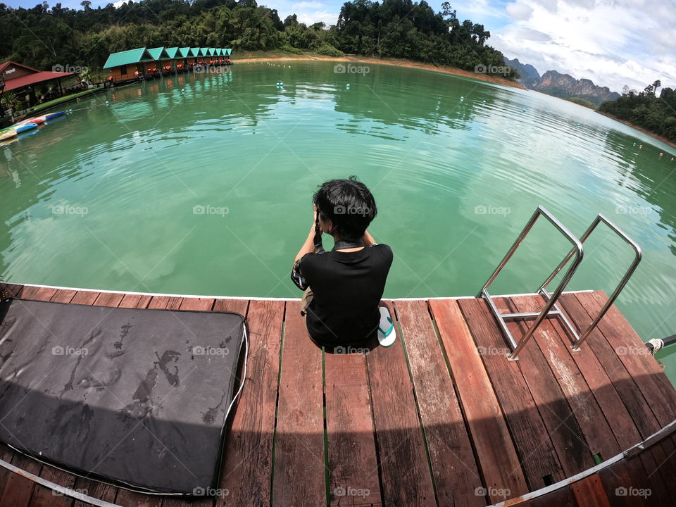Chiao Lan Dam in Thailand Tourism