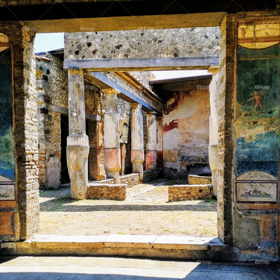 ancien Pompei ruins