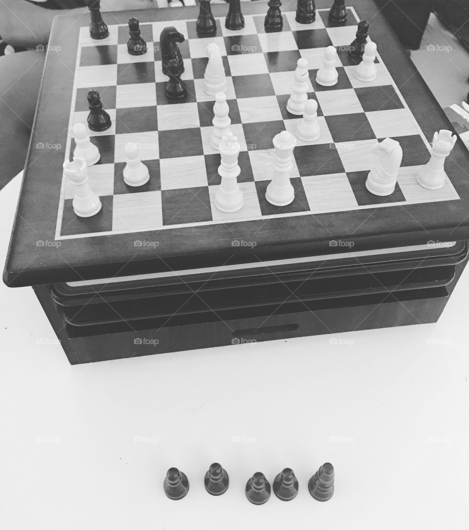 Perfect game to play while on lockdown, chess ♟ (c)